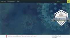 Desktop Screenshot of anti-keyloggers.com